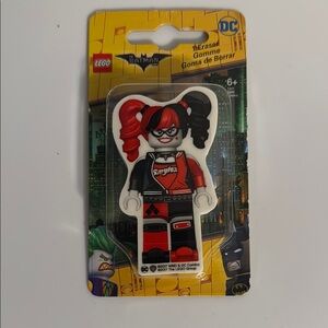 LEGO DC Harley Quinn Eraser NWT